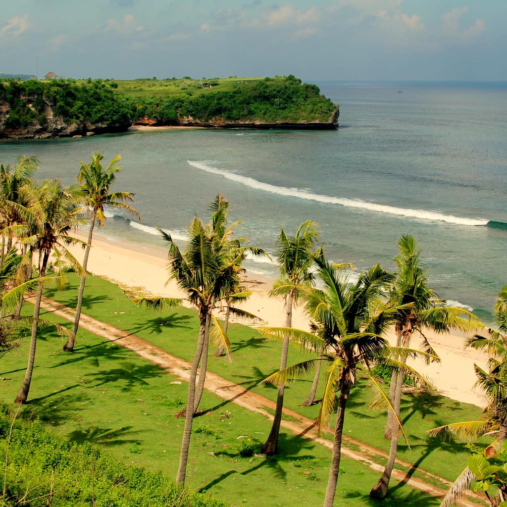Flowerbud Bungalows, Balangan Beach, Bali, Indonesia