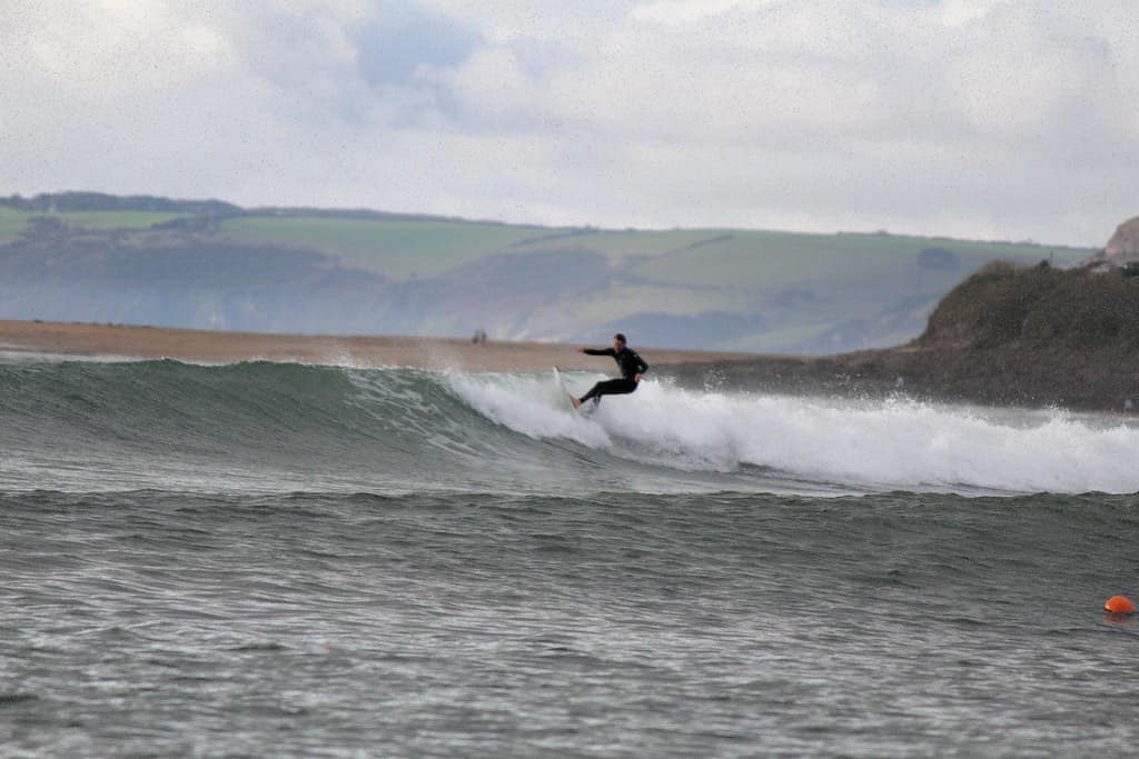 Ben Howard surfing