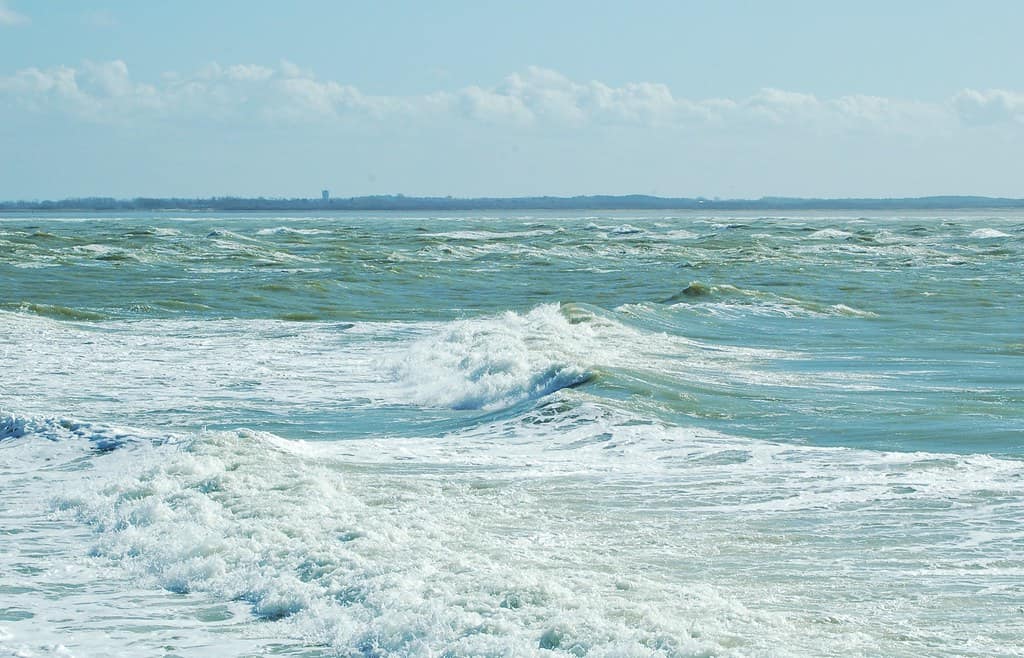 La mer a Berck Plage,Pas de Calais,France