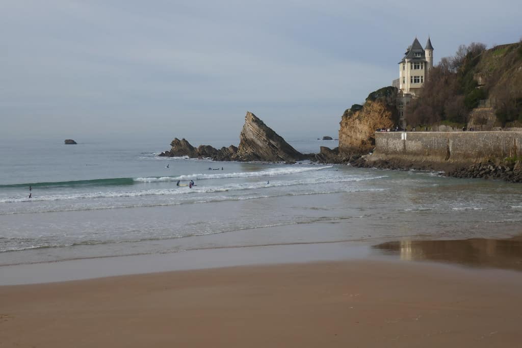 Villa Belza, plage des Basques, Biarritz, Labourd, Pays basque, Pyrénées-Atlantiques, Nouvelle-Aquitaine, France