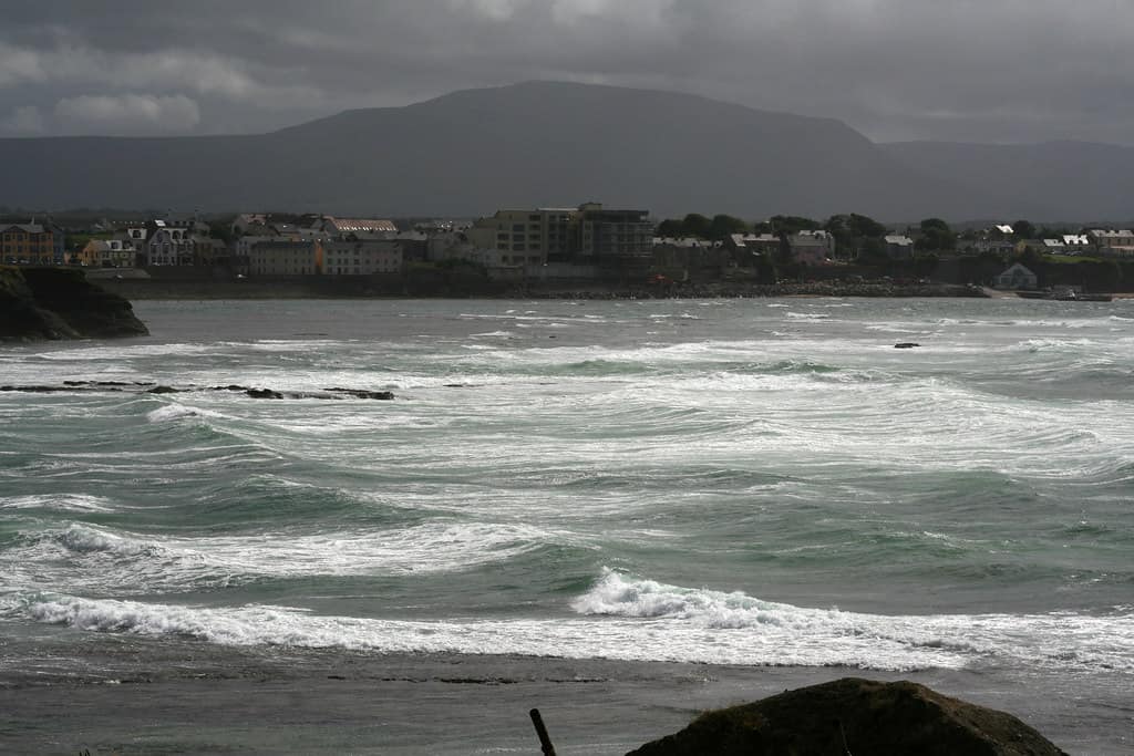Bundoran Surf and Grey Sky