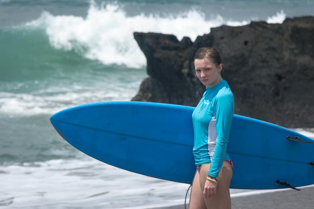 Surfer girl