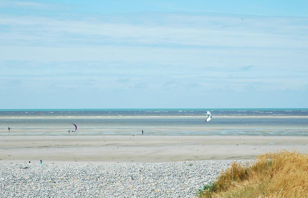 Kyte surf a La Molliere,Cayeux sur Mer,