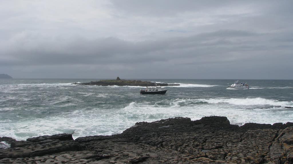 Crab Island, Inisheer ferries at Doolin