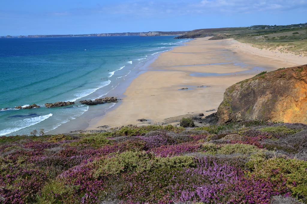 Presqu'île de Crozon, plage de la Palue