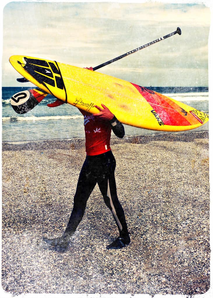 Antoine Delpero - La Torche Pro France - 1 Mai 2012 - SUP - © Magali Nouguier
