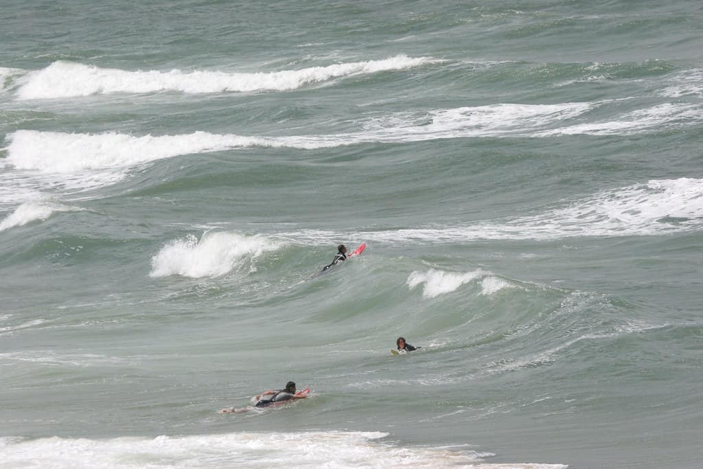 Surfers at Lacanau Océan