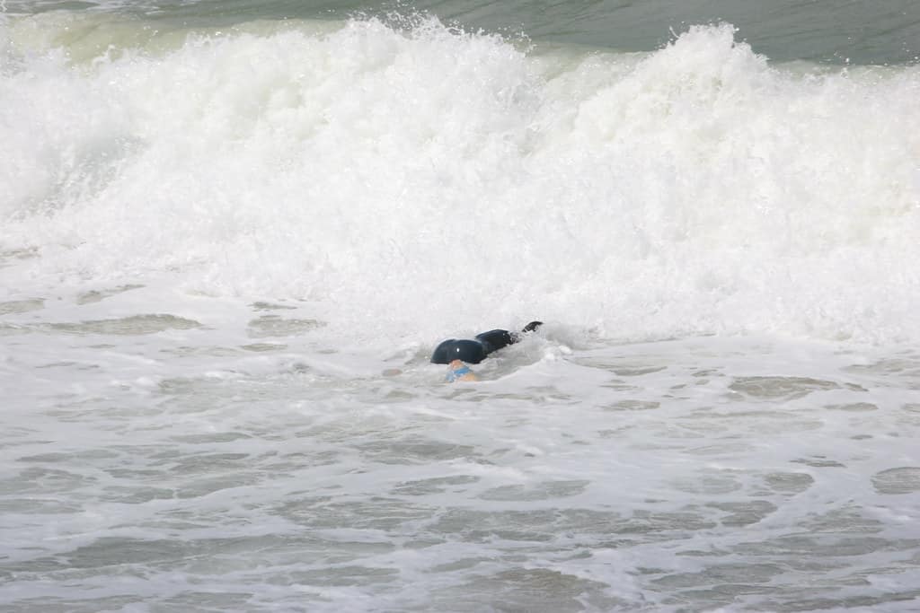 Surfer at Lacanau Océan