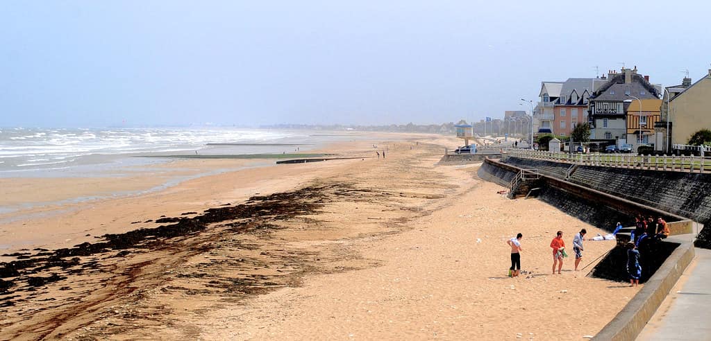 The beach at Lion-Sur-Mer