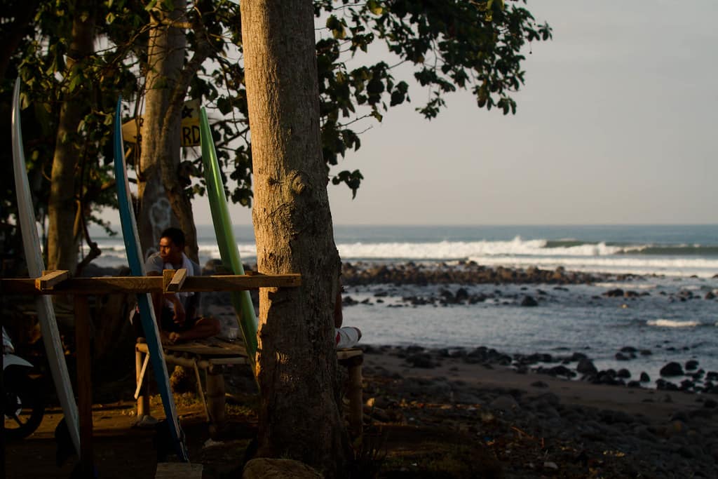 Medewi surf Point Bali
