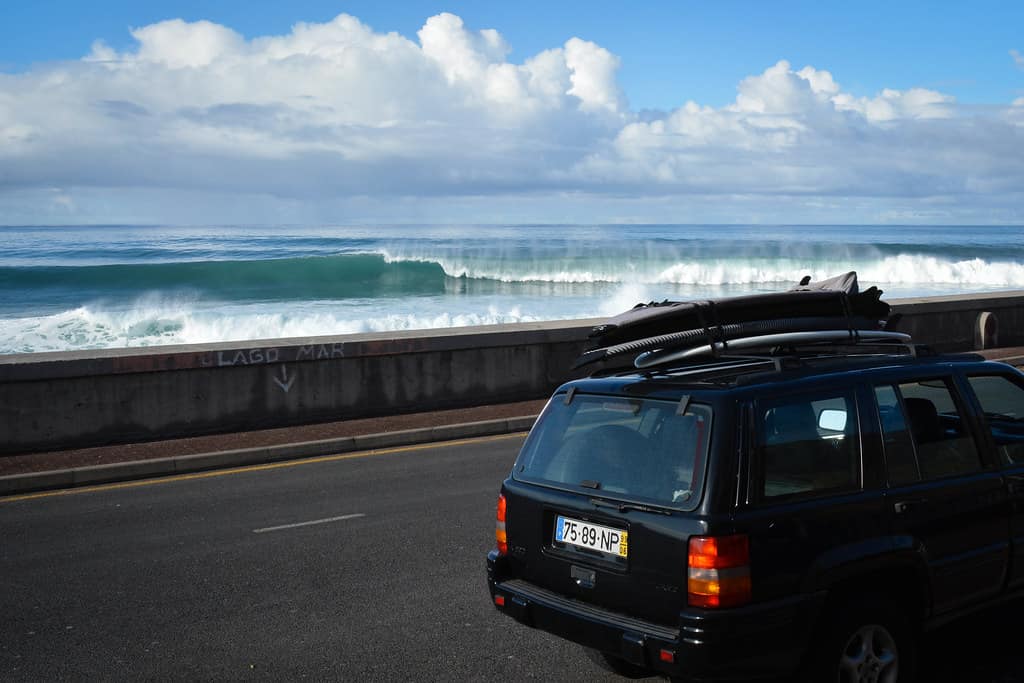 Madeira: Surfer Jeep in Paúl do Mar