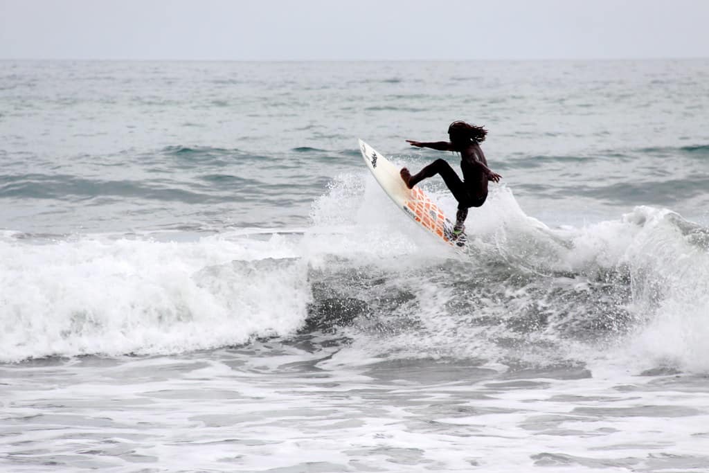Dreadlock Surfer - Playa Hermosa - Jaco, Costa Rica