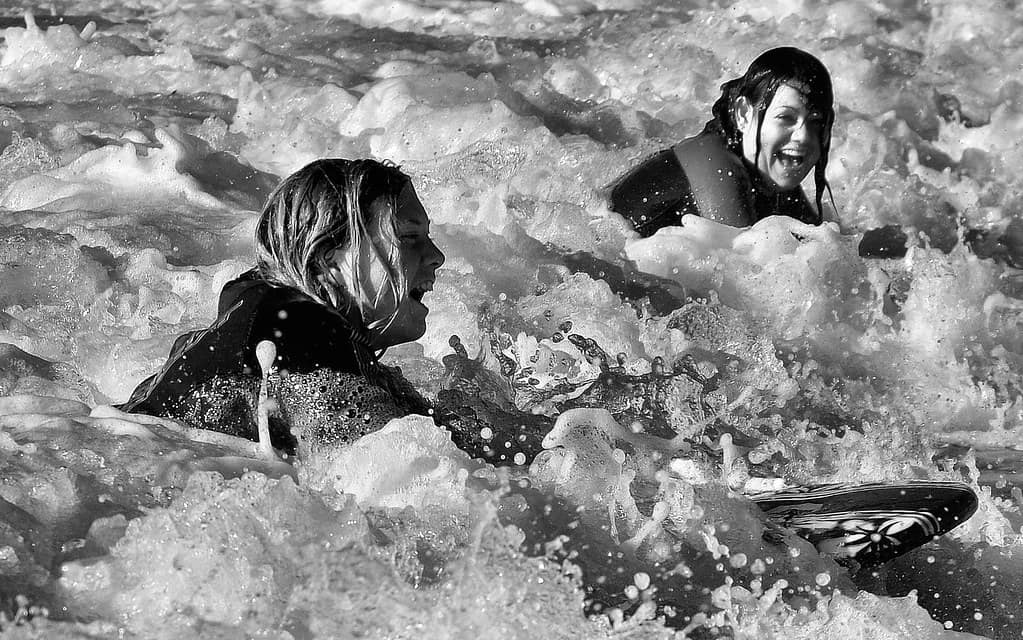 Fun In The Surf