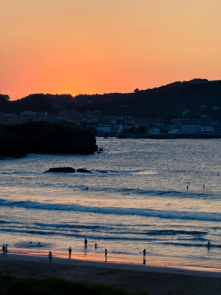 Playa del Ris. Noja. Cantabria. España