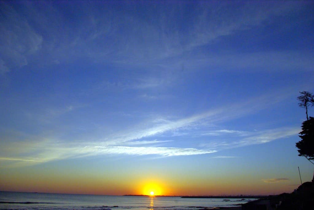 Bretagne - Couché de Soleil Saint Marc sur Mer