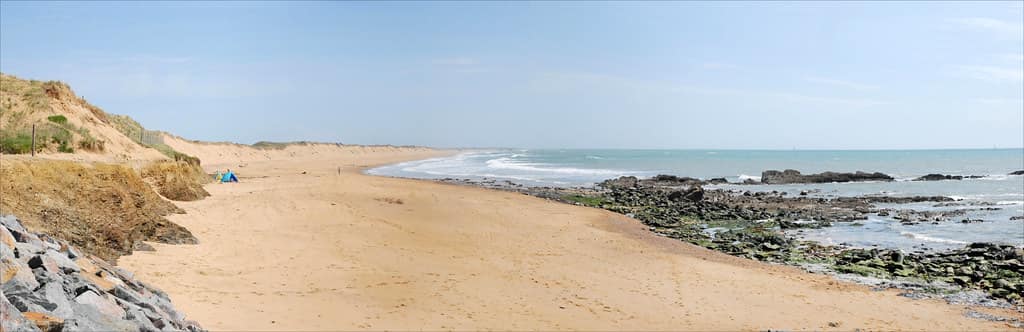 La plage de Sauveterre (Olonne-sur-mer)