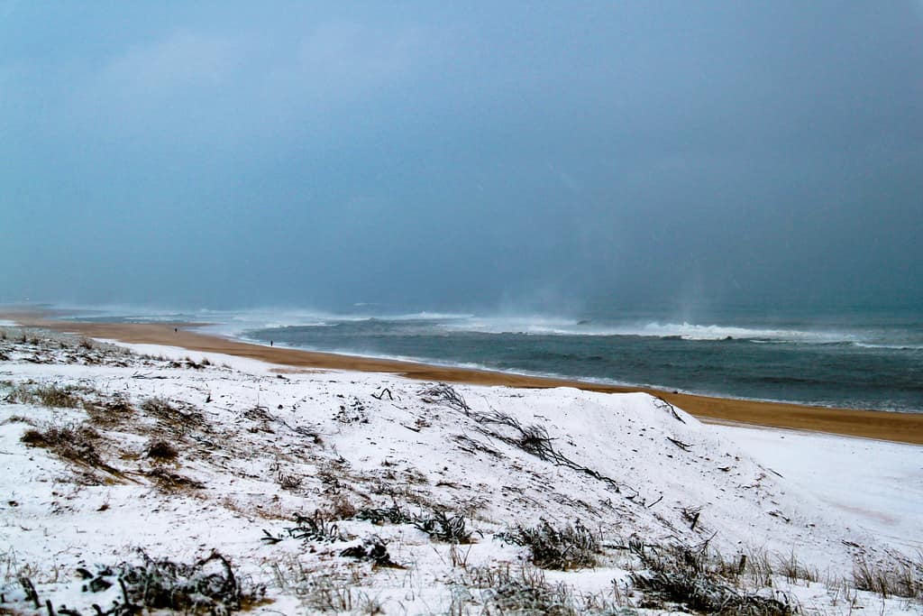 Les Estagnots sous la neige