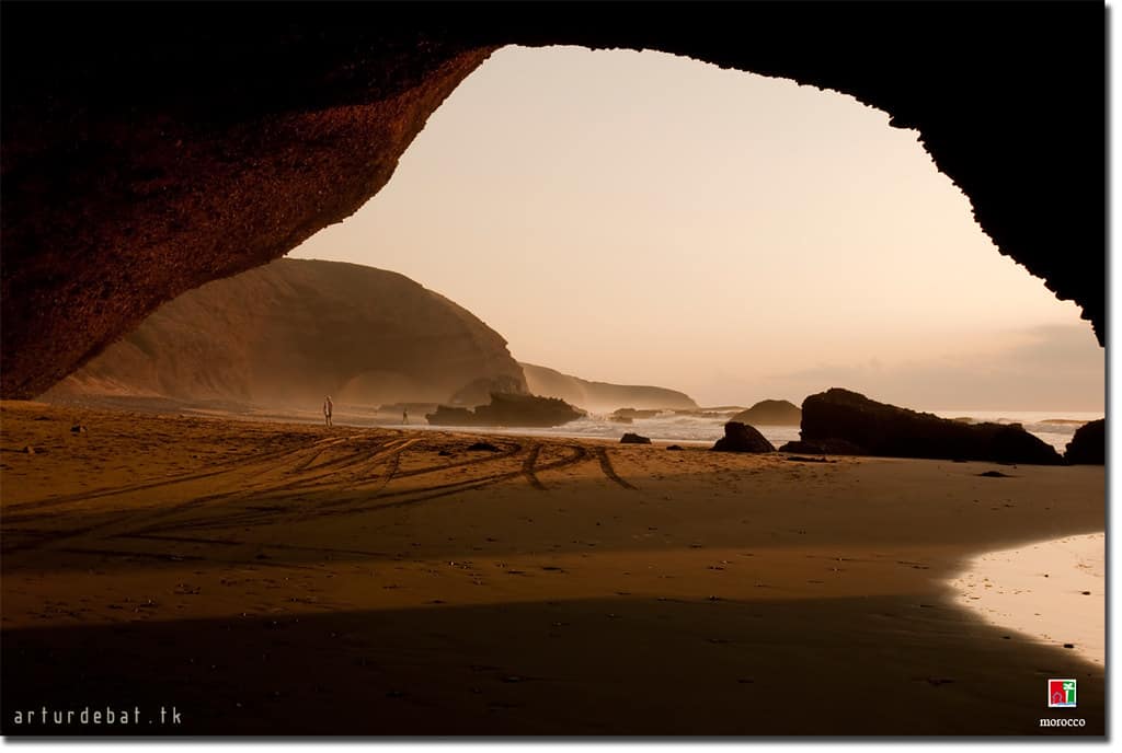 Legzira beach.