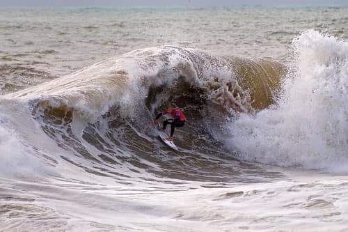Mick Fanning on Ripcurl Pro Peniche 2010